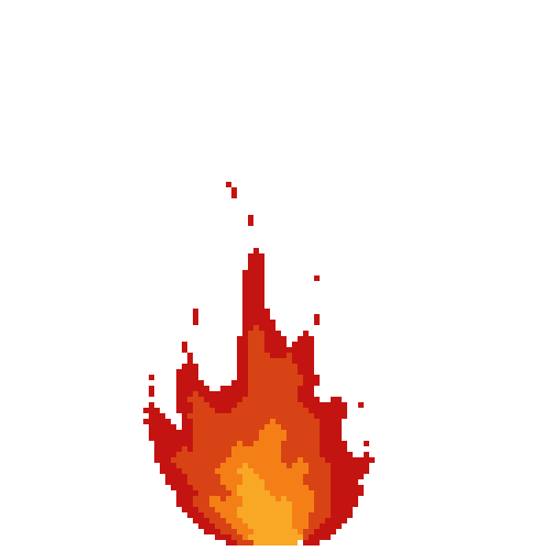 Volcano fire